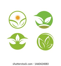 green leaf ecology nature element vector icon of go green design 