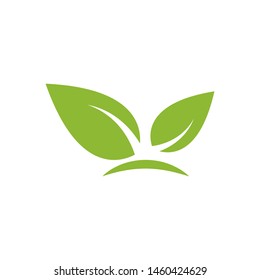 green leaf ecology nature element vector icon of go green design 