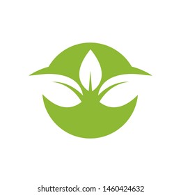 green leaf ecology nature element vector icon of go green design 