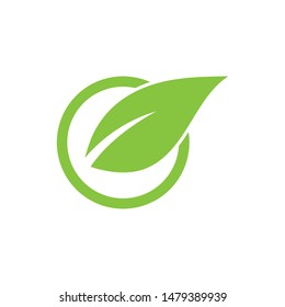 green leaf ecology nature element vector icon of go green design 
