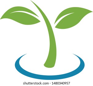 green leaf ecology nature element vector icon, Logos of green Tree leaf ecology nature element vector