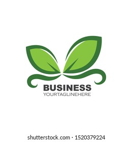 green leaf ecology nature element vector icon of go green design