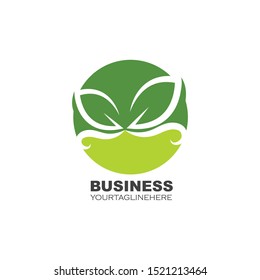 green leaf ecology nature element vector icon of go green design 
