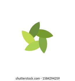 Green leaf ecology nature element vector icon. plant. tree nature logo design decorative elements. beautiful leaf vector. leaf vector. silhouette leaf vector