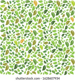green leaf ecology nature element background vector icon of go green design