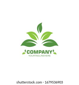 green leaf ecology nature element vector icon of go green design