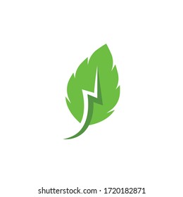 green leaf ecology nature element  vector icon of go green design