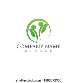 green leaf ecology nature element vector