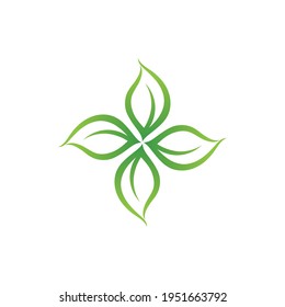 green leaf ecology nature element vector