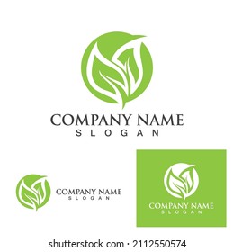 green leaf ecology nature element vector icon
,