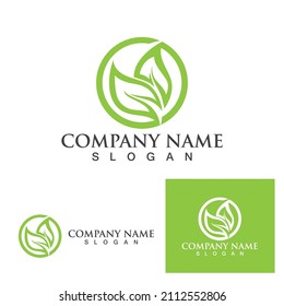 green leaf ecology nature element vector icon
,