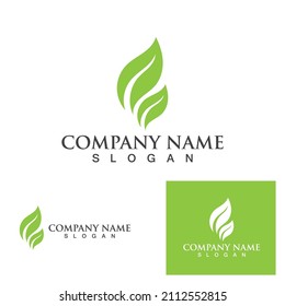 green leaf ecology nature element vector icon
,