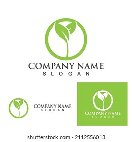 green leaf ecology nature element vector icon
,