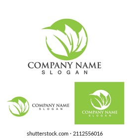 green leaf ecology nature element vector icon
,