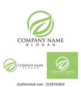 green leaf ecology nature element vector icon
,