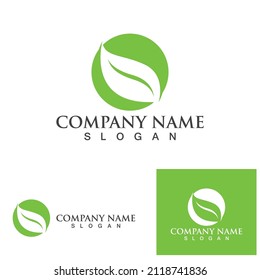 green leaf ecology nature element vector icon
,