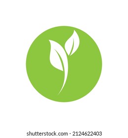 green leaf ecology nature element vector