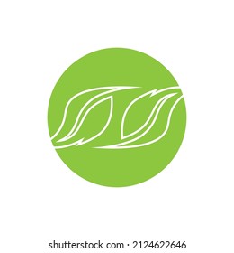 green leaf ecology nature element vector