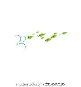 
green leaf ecology nature element vector
