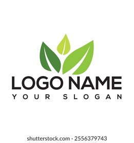 Green leaf ecology nature element vector icon, Leaf Icon, green leaf ecology nature element vector. Leaf Flower .