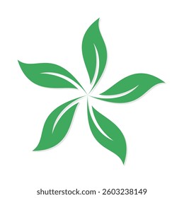 Green leaf ecology nature element vector icon, Leaf Icon, green leaf ecology nature element vector