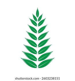 Green leaf ecology nature element vector icon, Leaf Icon, green leaf ecology nature element vector