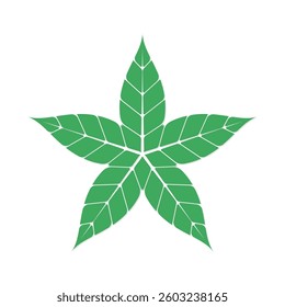 Green leaf ecology nature element vector icon, Leaf Icon, green leaf ecology nature element vector