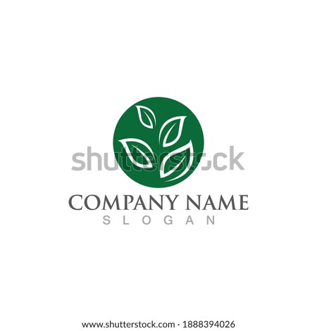 green leaf ecology nature element vector