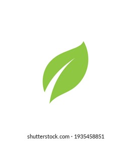  Green Leaf Ecology Nature Logo Element Vector