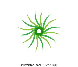 green leaf ecology nature vector icon
