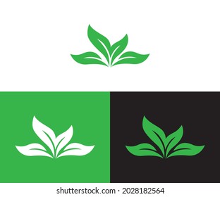icono del vector de la naturaleza de la ecología de la hoja verde