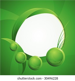 green leaf environemental background