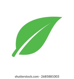 Green Leaf Environment Ecology Vector Template