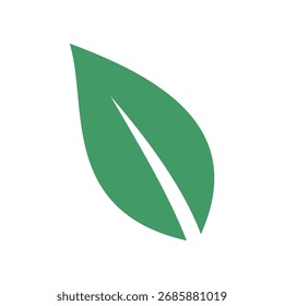 Hoja verde Medio ambiente Ecología Vector Plantilla