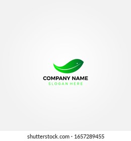 Logo für grüne Blätter