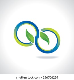 green leaf, go green concept