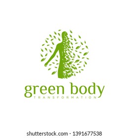 green leaf human body transformation