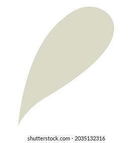 Green leaf icon cartoon vector. Eco plant. Organic nature green leaf