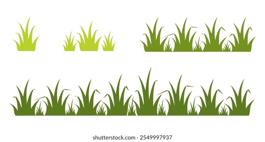 Green leaf icon in flat style, on white background. leaf icon set. nature icon, leaf vector illustration.