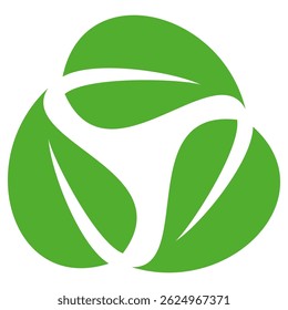 Ícone de folha verde em estilo plano, sobre fundo branco. ícone de folha definido. ícone natureza, ilustração de vetor folha.