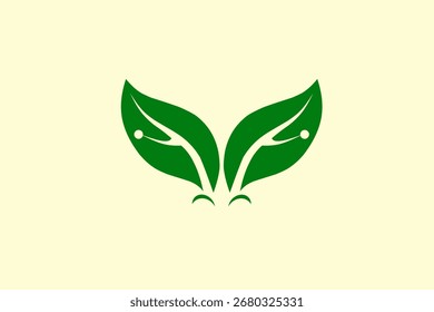 Icono de hoja verde que representa el diseño ecológico de la Naturaleza