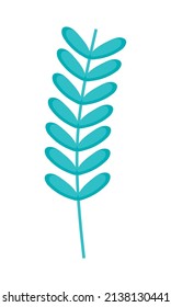 green leaf icon white background