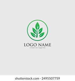 Green leaf icons. eco, eco leaf, nature leaf Fully Editable Vector File