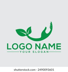  green leaf icons. Leaves of trees and plants. Leaves icon. Collection green leaf. Elements design for natural, eco, bio, vegan labels. Vector illustration.
