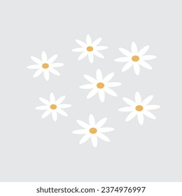 green leaf icons set on white background