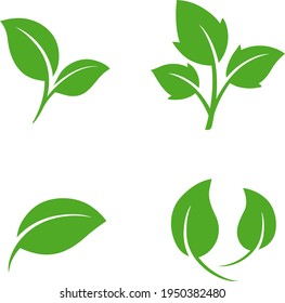 Symbol für grüne Blätter