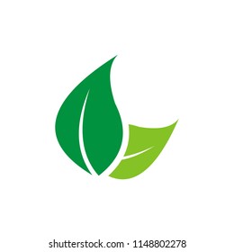 green leaf logo