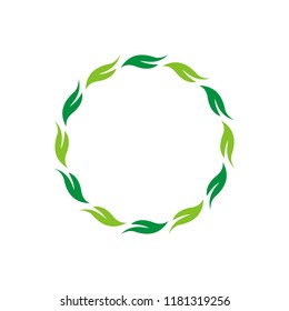 green leaf logo
