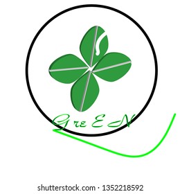 Green leaf logo