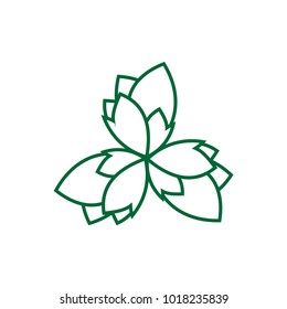 Green Leaf Logo Design